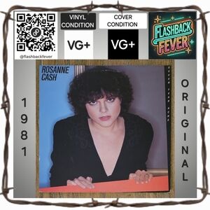 ROSANNE CASH•Seven Year Ache•1981 US (#JC 36965)•Santa Maria Pressing
